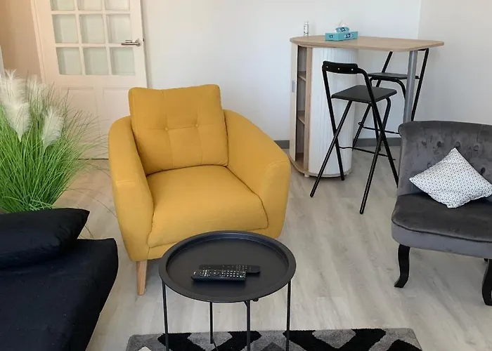 公寓 4 Personnes Emplacement Ideal Proche Des 24h Et Gare 勒芒